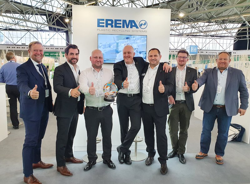 EREMA awarded Recycling Machinery Innovation of the Year