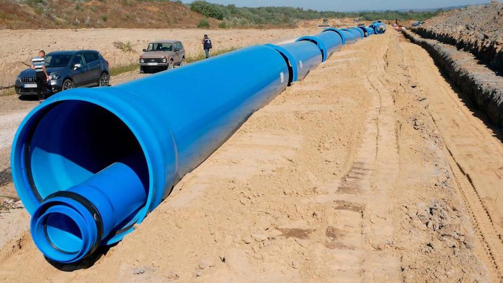 Molecor installs TOM PVC-O DN1000mm pipes in Serbia coal mine