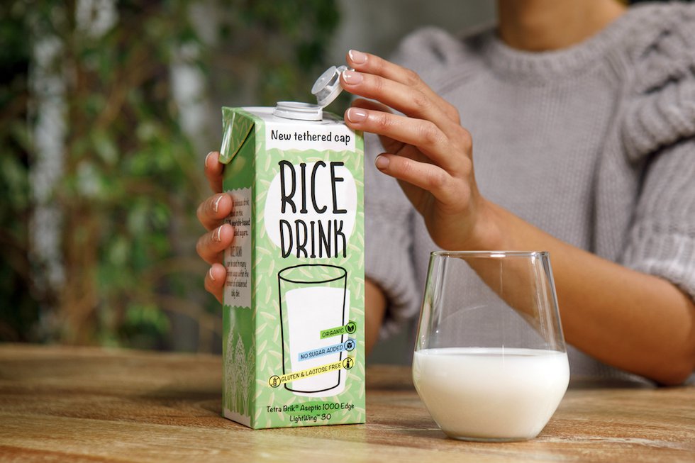 Tetra Pak partners with European brands to launch tethered caps on cartons