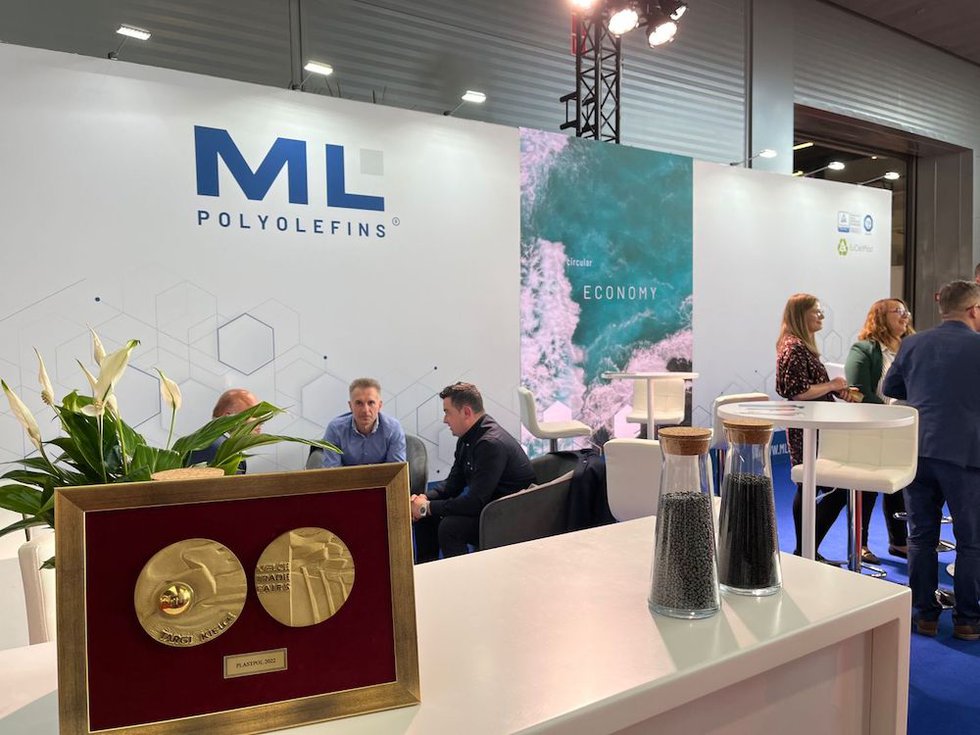 Waste rubber recycling innovation leads to an award-winning solution for Poland-based materials producer ML Polyolefins
